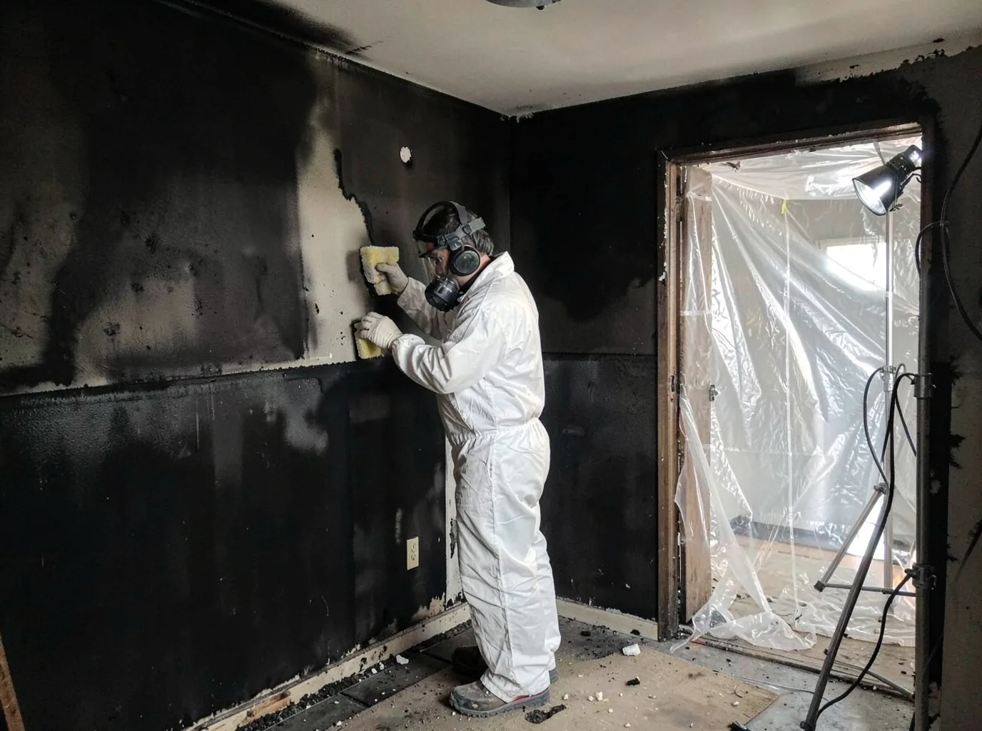 Fire Damage Restoration company in Lashmeet, WV